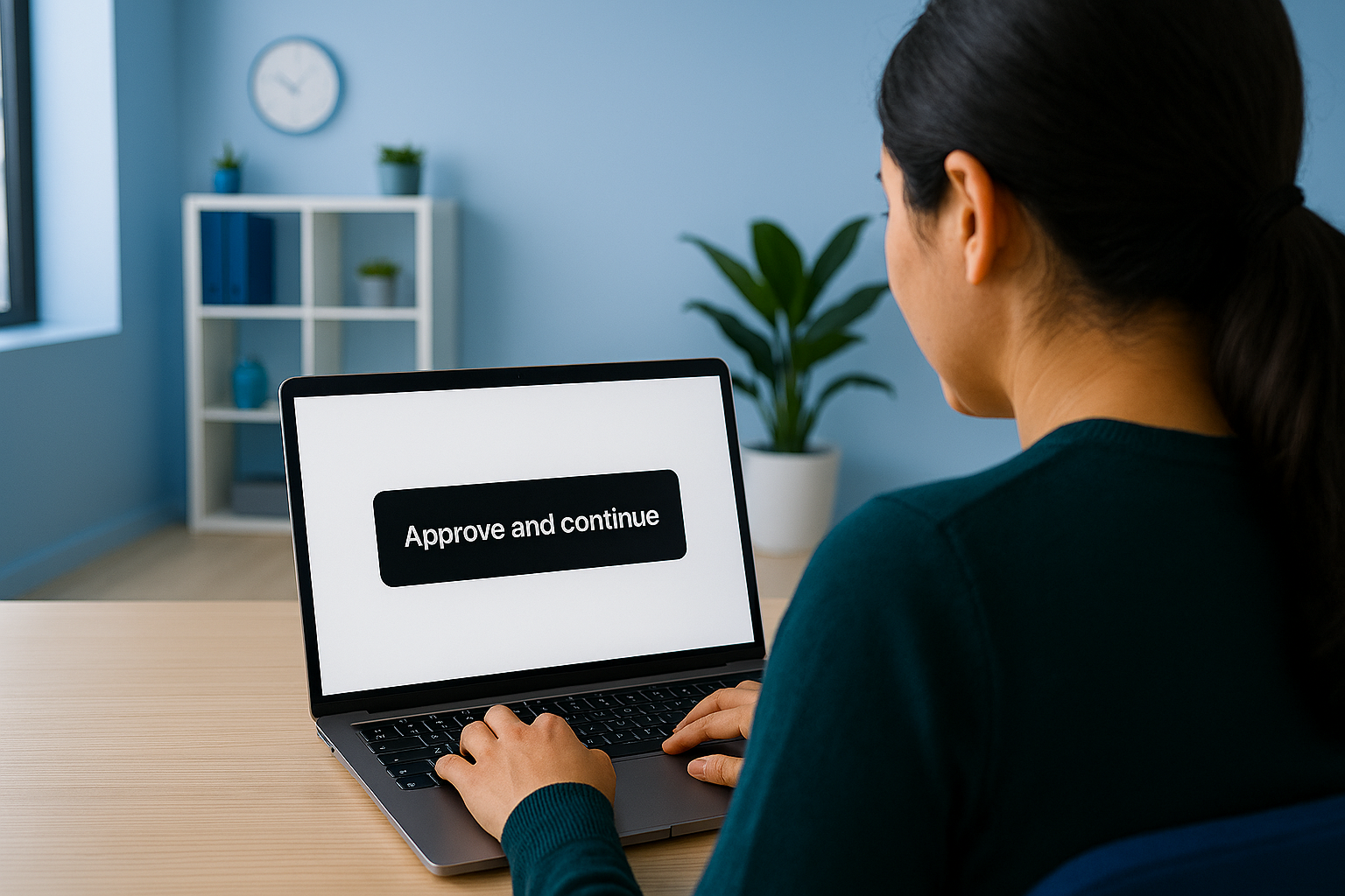 Human-in-the-loop workflow example